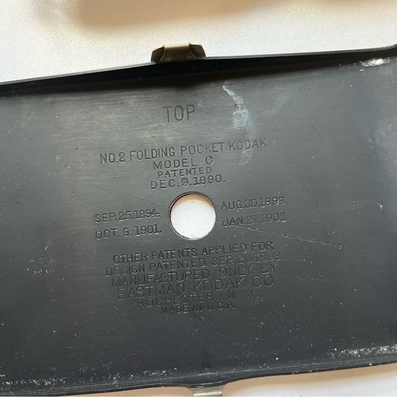 Vintage Kodak No 3 Folding Pocket Kodak Model G Autographic 118 Film Camera - Picture 4 of 9